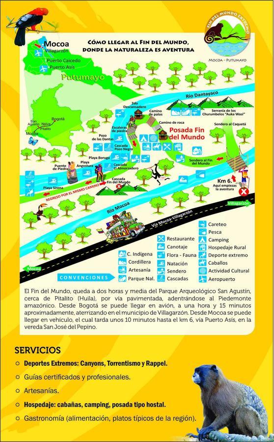 Posada Fin Del Mundo Mocoa Екстер'єр фото